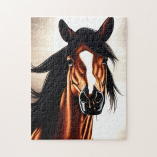 De Mustang Mustang - het bolwerk van de vrijheid Legpuzzel