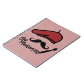 De Mustartist aangepaste notebook Notitieboek (Linkerzijde)