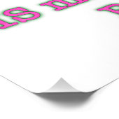 De muur die Trump bouwt Foto Afdruk (Hoek)