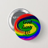 De muur ronde button 5,7 cm (Voorkant /achterkant)