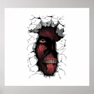 De muur Titan Poster