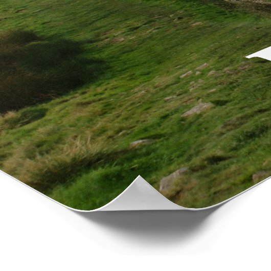 De muur van Hadrian Poster (Hoek)