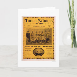 De Muziek 1902 van het Team van het Honkbal van Kaart