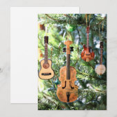 De Muziek van Bluegrass siert de Kaart van de (Voorkant / Achterkant)