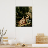 De muziekles, 1749 poster (Keuken)