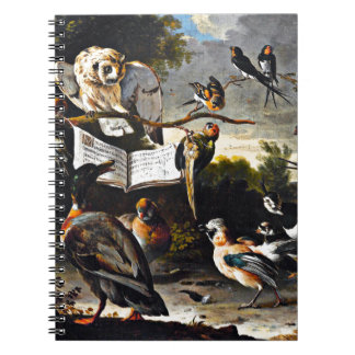 De muziekles notitieboek