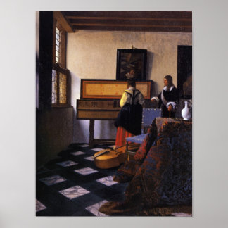 De muziekles poster