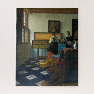 De muziekles van Johannes Vermeer Legpuzzel