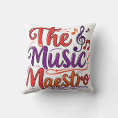 De muziekmeester kussen (Achterkant)