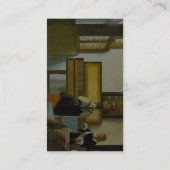 De muziekopleiding van Vermeer Van Delft Jan Visitekaartje (Achterkant)