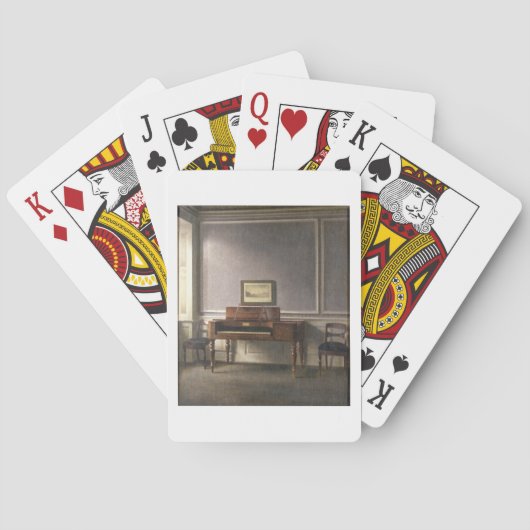 De muziekruimte pokerkaarten (Achterkant)