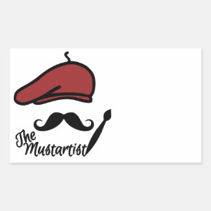 De muzikanten gebruiken stickers