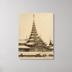 De Myei-nan of de HoofdZaal van het Publiek Canvas Afdruk