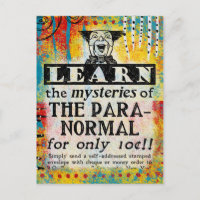 De mysteries van de Paranormale - Funny Vintage Ad