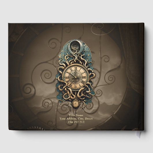 De mysterieuze steampunk beweging. gastenboek (Achterkant)