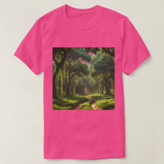 "De mysterieuze weg" T-shirt (Design voorkant)