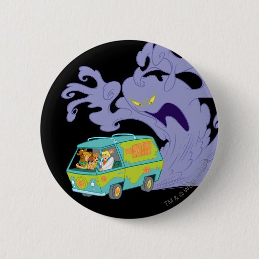 De Mystery Machine Escape Ronde Button 5,7 Cm (Voorkant)