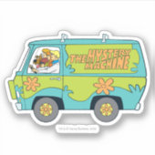 De Mystery Machine Linkerzijde Sticker (Voorkant)