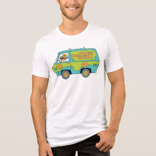 De Mystery Machine Linkerzijde Tri-Blend Shirt