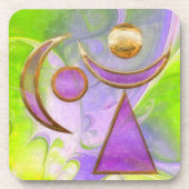 De mystiek drankjes onderzetter (Voorkant)