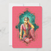 de mystiek van India 22 - Wenskaart Aankondiging (Voorkant)