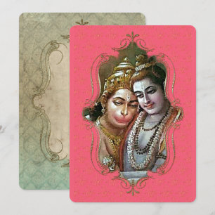 De mystiek van India 27 - Wenskaart Aankondiging