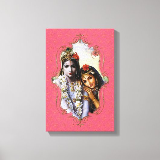 De mystiek van India 35 - omheind canvas (Voorkant)