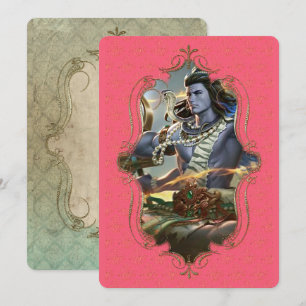 de mystiek van India 39 - Wenskaart Aankondiging