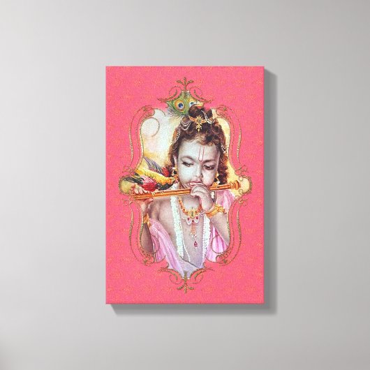 De mystiek van India 51 - omheind canvas (Voorkant)