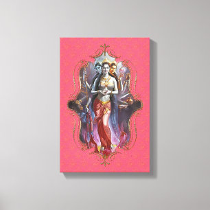 De mystiek van India 52 - omgepakt Canvas Afdruk