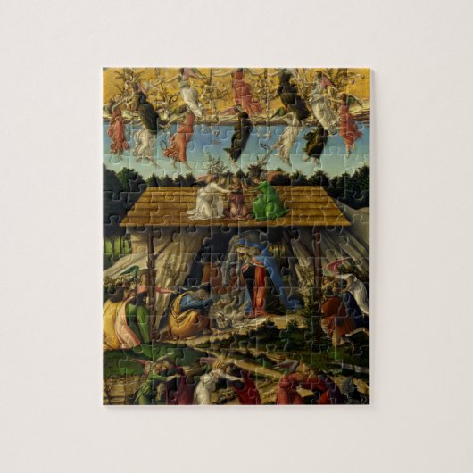 De mystieke activiteit - Botticelli Legpuzzel (Verticaal)