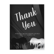 De Mystieke Eenhoring Dank Je (zwarte werveling)