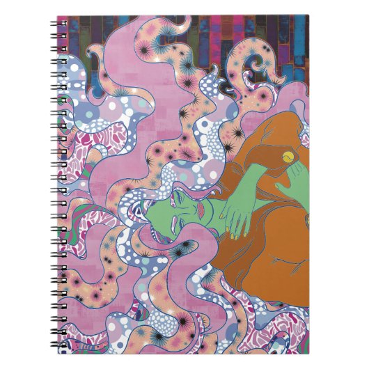 De mystieke vrouw notitieboek (Voorkant)