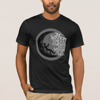 De mystieke wijsheid van de maan t-shirt