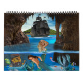 DE MYSTISCHE MERMAID KALENDER (Achterkant)