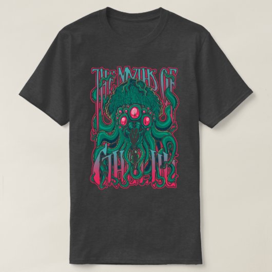 De mythen van Cthulhu T-shirt (Design voorkant)