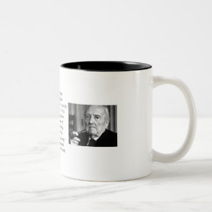 De-mythologicalize Rudolf Karl Bultmann Tweekleurige Koffiemok