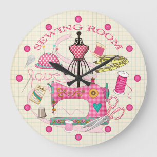 De naaiende Grote Klok van de Zaal