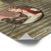  "De naaigarens"-scrapbook afdrukken Poster (Hoek)