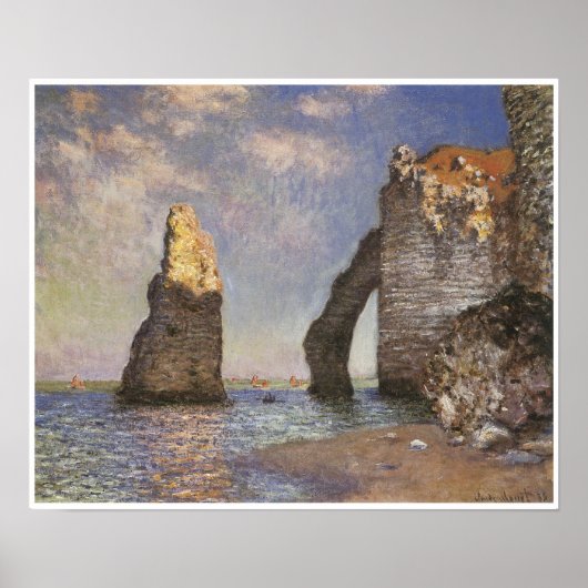 De naald, Etretat, 1885 Poster (Voorkant)