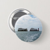 De naalden ronde button 5,7 cm (Voorkant /achterkant)