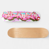 De naam Elizabeth op graffiti Skateboard (Horizontaal)