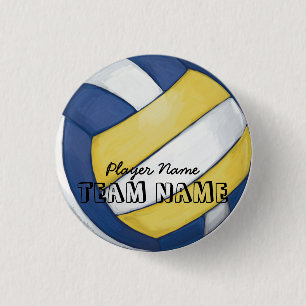 De Naam en het Aantal van het Team van het Ronde Button 3,2 Cm