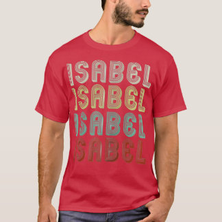 De naam is Isabel in Retro  Disco Funny T-shirt