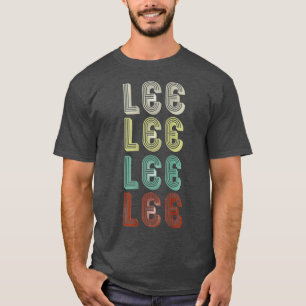 De naam is Lee in Retro  Disco Funny T-shirt