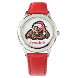 De naam rood horloge van de douane