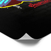 De naam Tyler in graffiti Poster (Hoek)