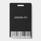 De naam van de douane heeft toegang tot al concert badge (Back)