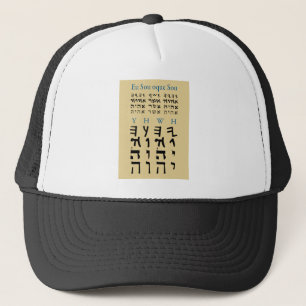 De naam van de Heer in Ancient Hebreeuwse Inscript Trucker Pet