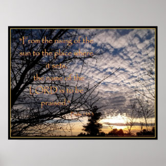 De naam van de heer poster